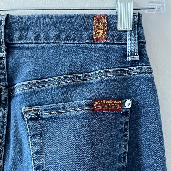 7 For All Mankind The High Waiat Ankle Skinny - Picture 4 of 6